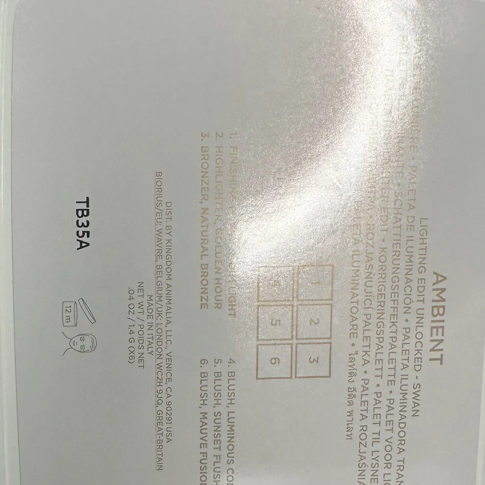 Hourglass Swan Ambient Lighting Edit limited edition 2025 NIB